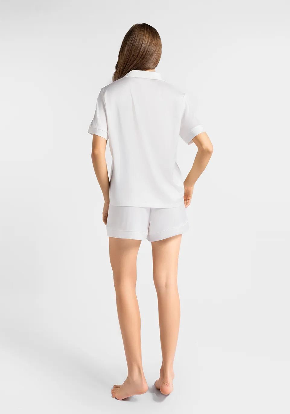 Marie France Celiata Chemise_White Women Celiata Chemise SKU: PYCELIATACHEMISE_White Image 04