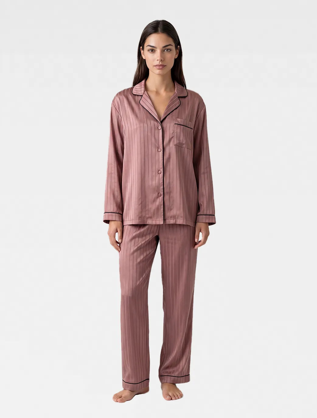 Marie France Blush Women Dalara Pant SKU: PYDALARAPANT_Blush Image 01