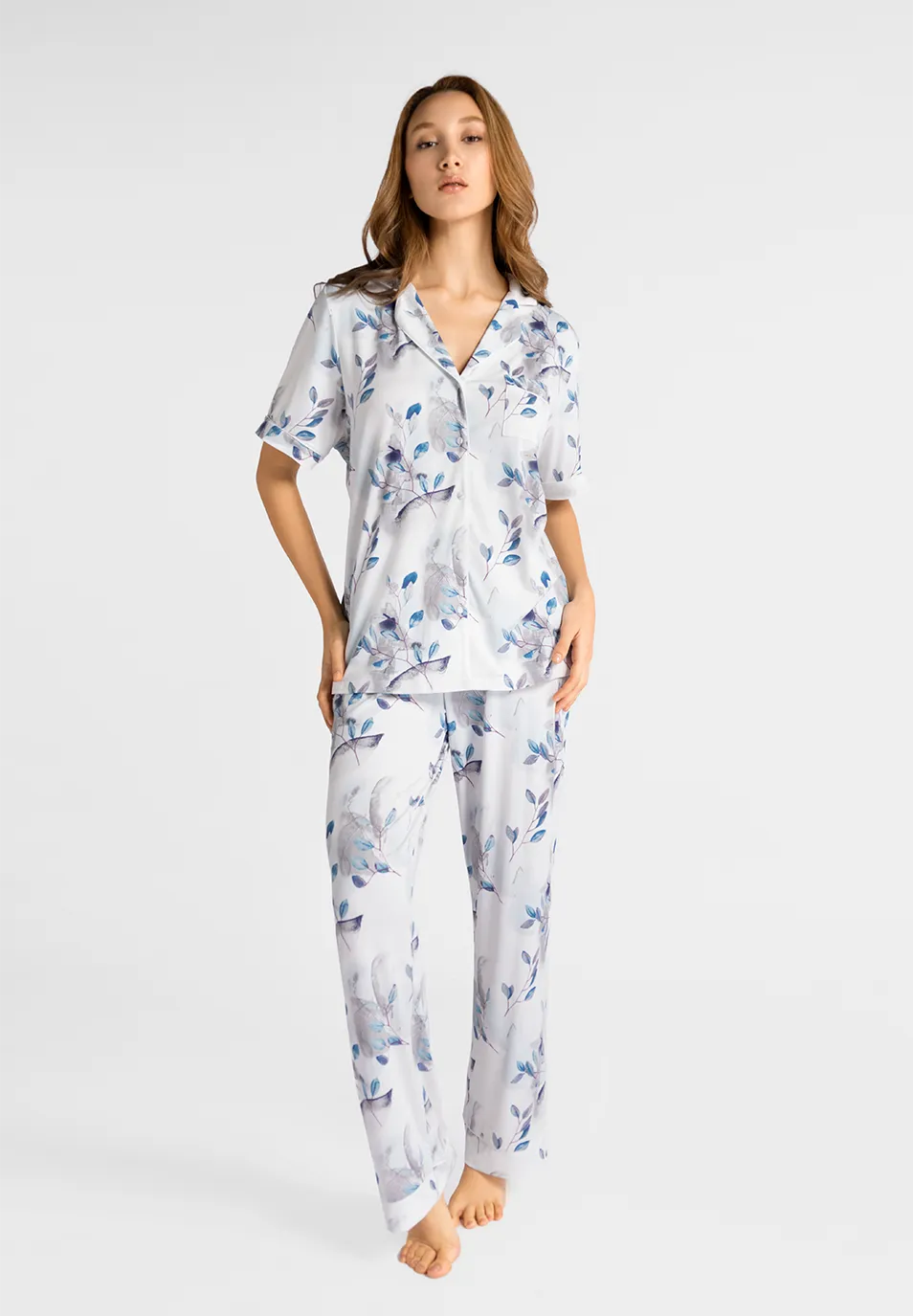 Marie France Davira Pant_Multicolor Women Davira Pant SKU: PYDAVIRAPANT_Multicolor Image 01