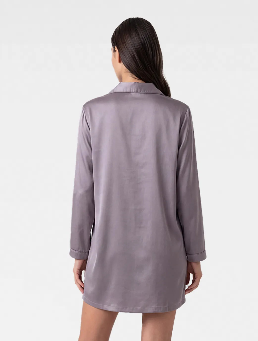 Marie France Purple Women Deylin Chemise SKU: PYDEYLINCHEMISE_Purple Image 02