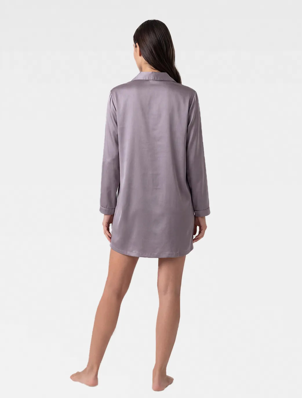 Marie France Purple Women Deylin Chemise SKU: PYDEYLINCHEMISE_Purple Image 04