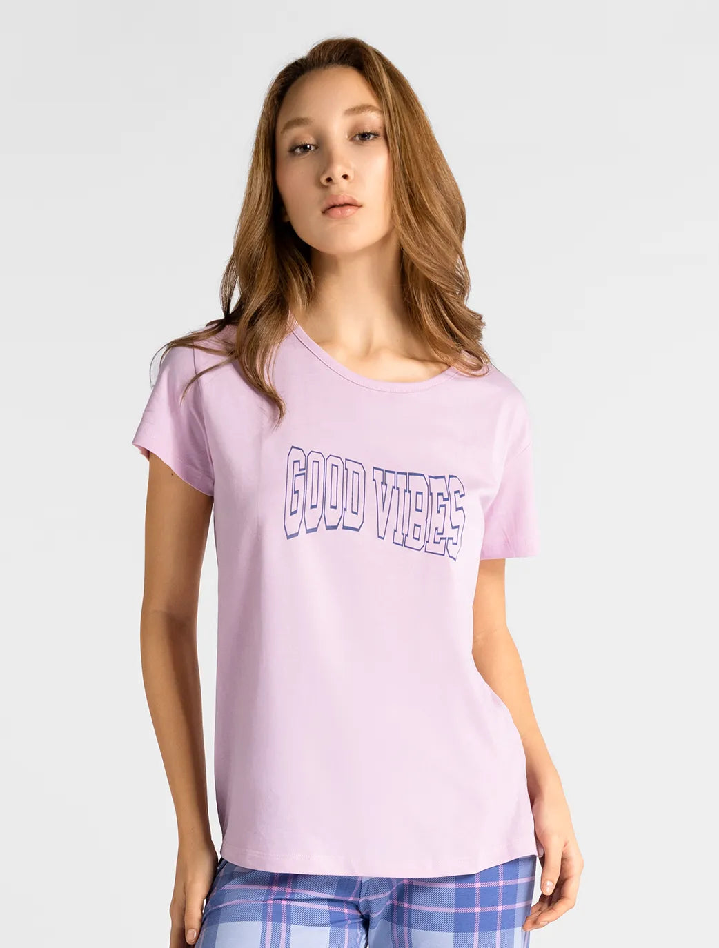 Marie France Dolce T-Shirt_Pink Women Dolce T-Shirt SKU: PYDOLCET-SHIRT_Pink Image 01