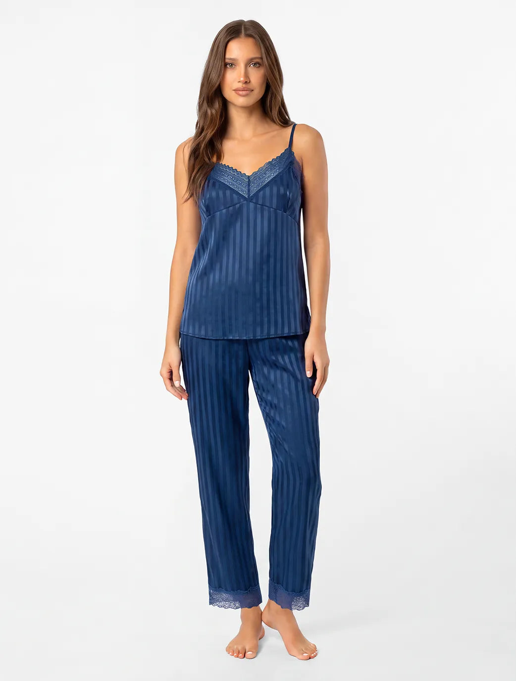 Marie France Navy Women Dryla Pant SKU: PYDRYLAPANT_NAVY Image 01