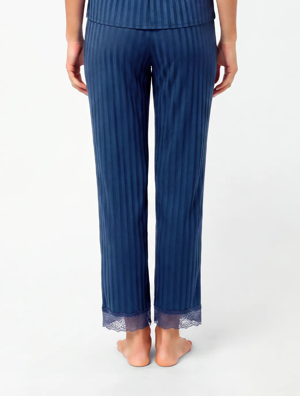 Marie France Navy Women Dryla Pant SKU: PYDRYLAPANT_NAVY Image 04