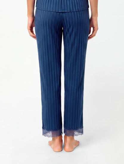 Marie France Navy Women Dryla Pant SKU: PYDRYLAPANT_NAVY Image 04
