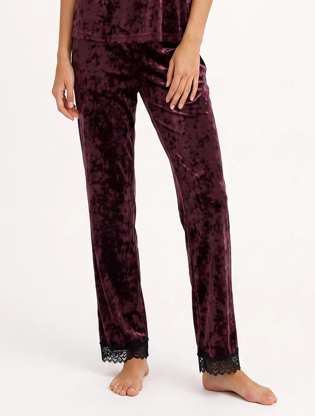 Marie France Bordeau Women Eloura Pant SKU: PYELOURAPANT_Bordeau Image 03