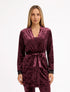 Marie France Bordeau Women Eloura Robe SKU: PYELOURAROBE_Bordeau Image 01