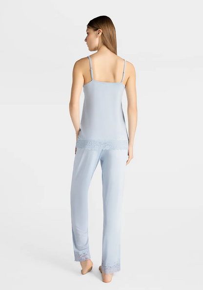 Marie France Feal Pant_Blue Women Feal Pant SKU: PYFEALPANT_Blue Image 02