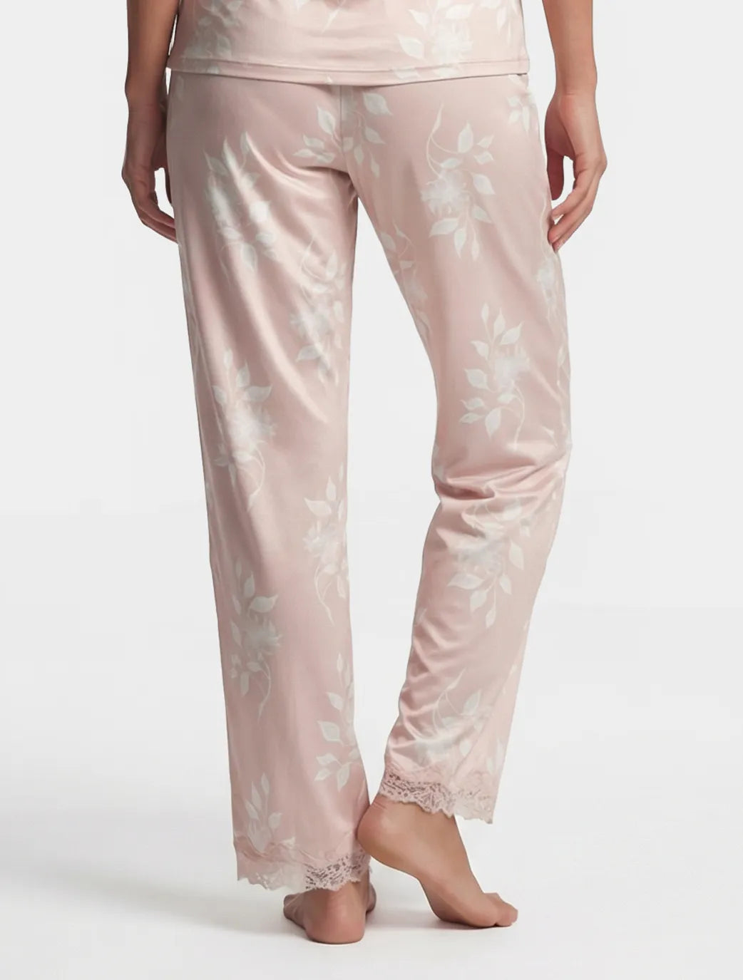 Marie France Multicolor Women Galilea Wide-Leg High-Shine Satin Pajama Pants SKU: PYGALILEAPANT_Multicolor Image 02