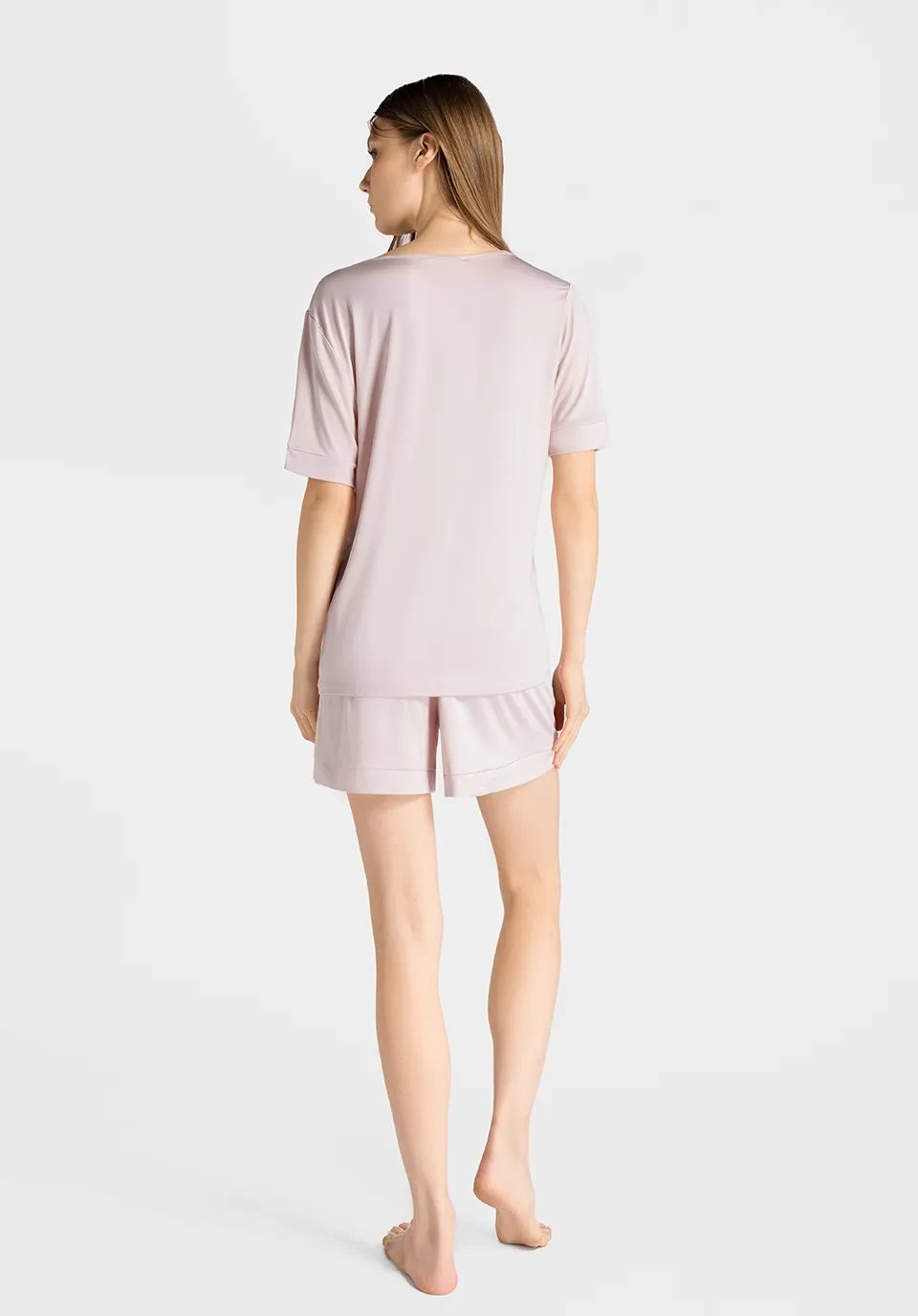 Marie France Gloria Chemise_Pink Women Gloria Chemise SKU: PYGLORIACHEMISE_Pink Image 04
