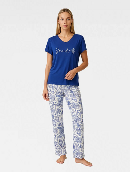 Marie France Multicolor Women Jouri Pant SKU: PYJOURIPANT_MULTICOLOR Image 01