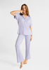 Marie France Lilac Women Kaisy Lilac Microfiber Chemise And Shorts Set SKU: PYKAISYSETOFFER_Lilac Image 01