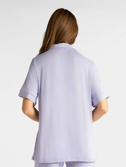 Marie France Lilac Women Kaisy Lilac Microfiber Chemise And Shorts Set SKU: PYKAISYSETOFFER_Lilac Image 04