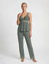 Marie France Green Women Kaitlyn Pant SKU: PYKAITLYNPANT_Green Image 01