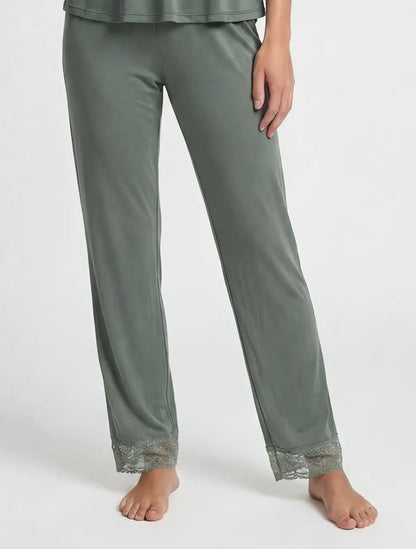 Marie France Green Women Kaitlyn Pant SKU: PYKAITLYNPANT_Green Image 03