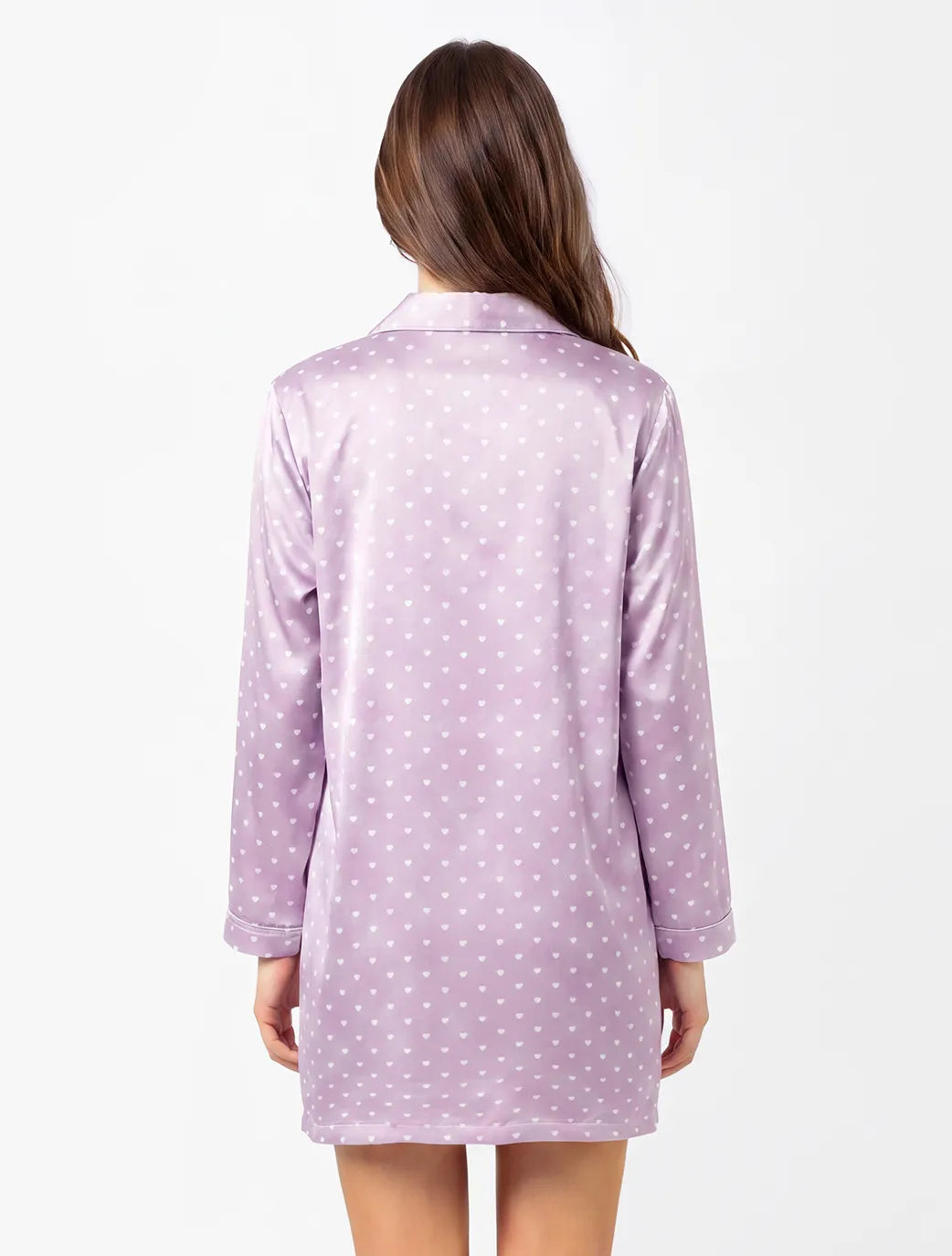 Marie France Pink Women Kanna Chemise Dress SKU: PYKANNACHEMISEDRESS_Pink Image 02