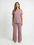 Marie France Blush Women Karina Pant SKU: PYKARINAPANT_Blush Image 01