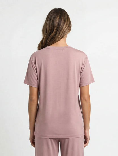Marie France Blush Women Karina T-Shirt SKU: PYKARINAT-Shirt_Blush Image 02