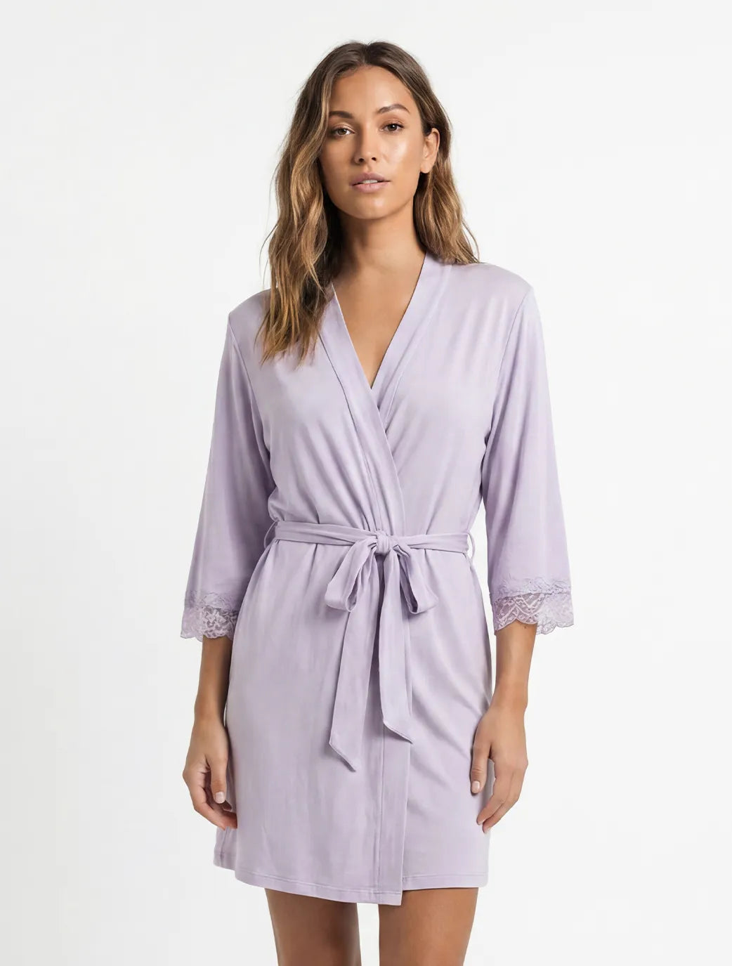 Marie France Grey Women Karley Robe SKU: PYKARLEYROBE_Grey Image 01