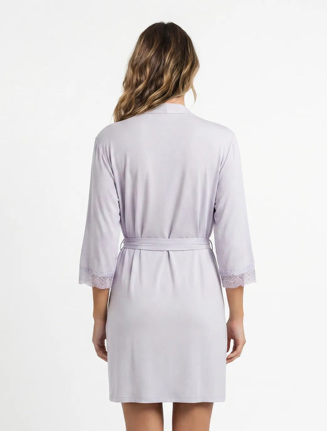 Marie France Grey Women Karley Robe SKU: PYKARLEYROBE_Grey Image 02