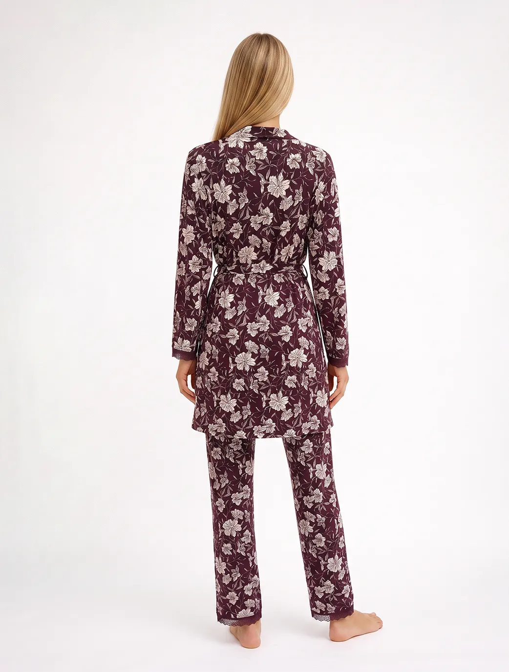 Marie France Multicolor Women Kayty Robe SKU: PYKAYTYROBE_MULTICOLOR Image 04