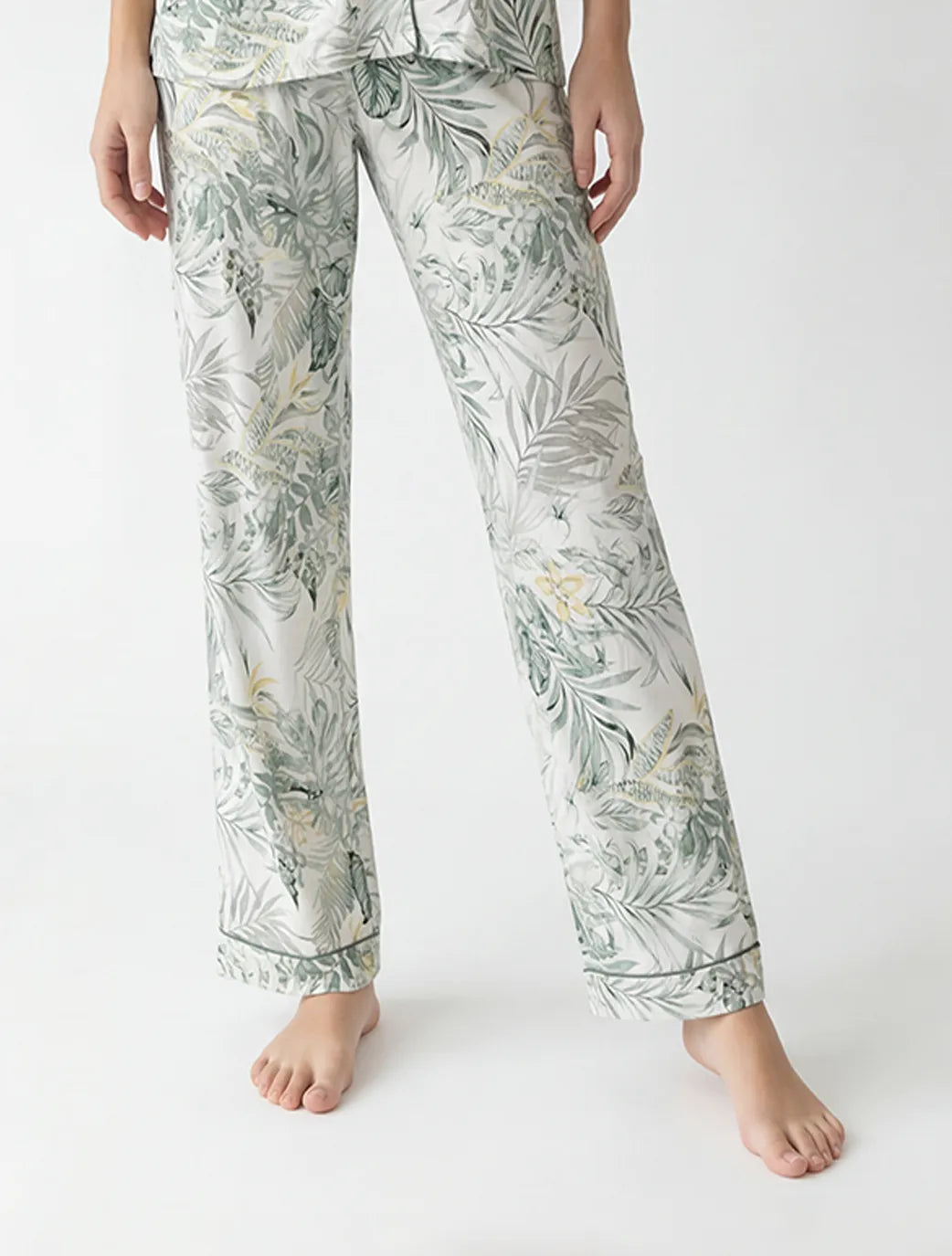 Marie France Multicolor Women Kennedi Straight-Leg High-Rise Pajama Pants SKU: PYKENNEDIPANT_Multicolor Image 02