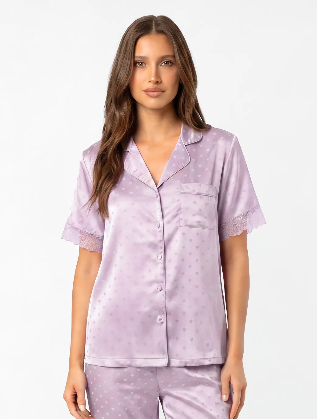 Marie France Pink Women Klayty Chemise SKU: PYKLAYTYCHEMISE_Pink Image 01