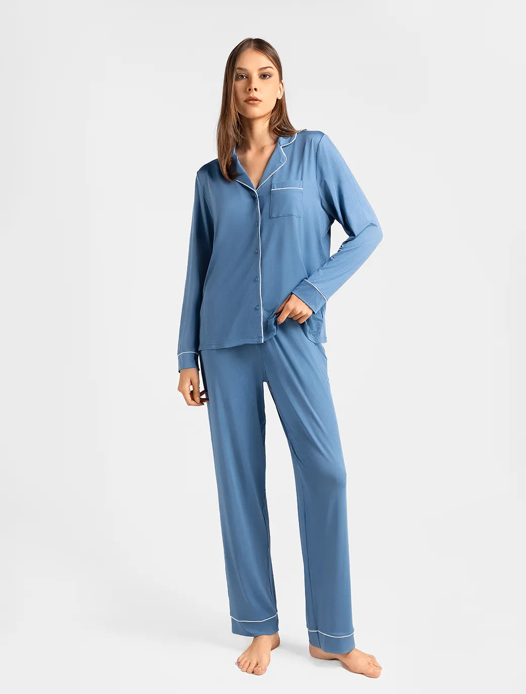 Marie France_Navy_Lanseo Pant_PYLANSEOPANT_Navy_01