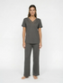 Marie France Grey Women Latina Pant SKU: PYLATINAPANT_Grey Image 01