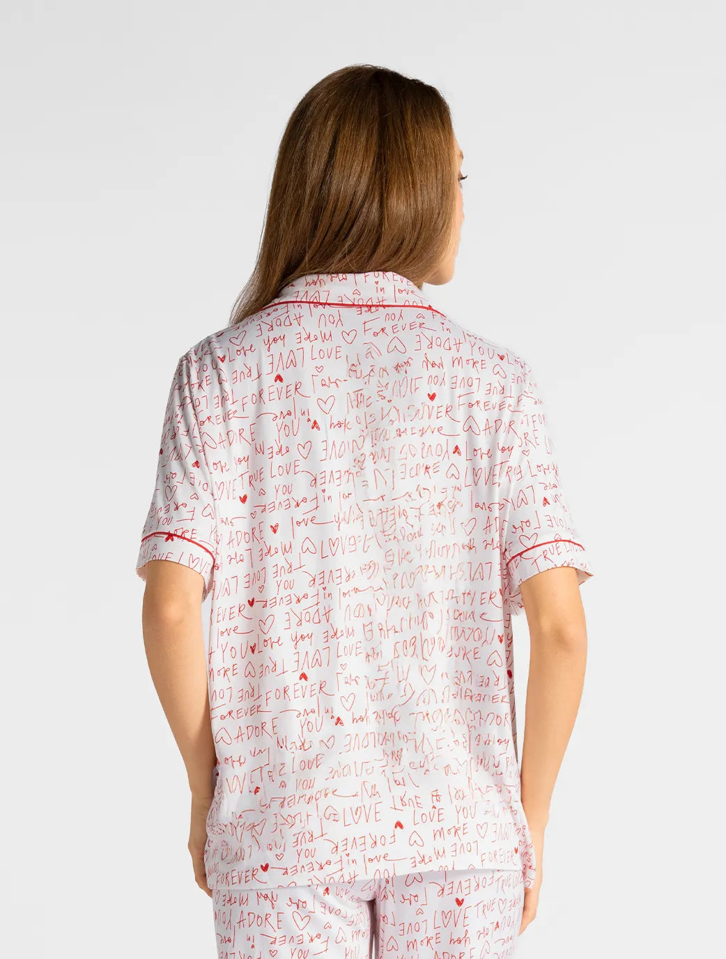 Marie France Multicolor Women Leemo Love Heart Print Nightwear Set SKU: PYLEEMOSETOFFER_Multicolor Image 04