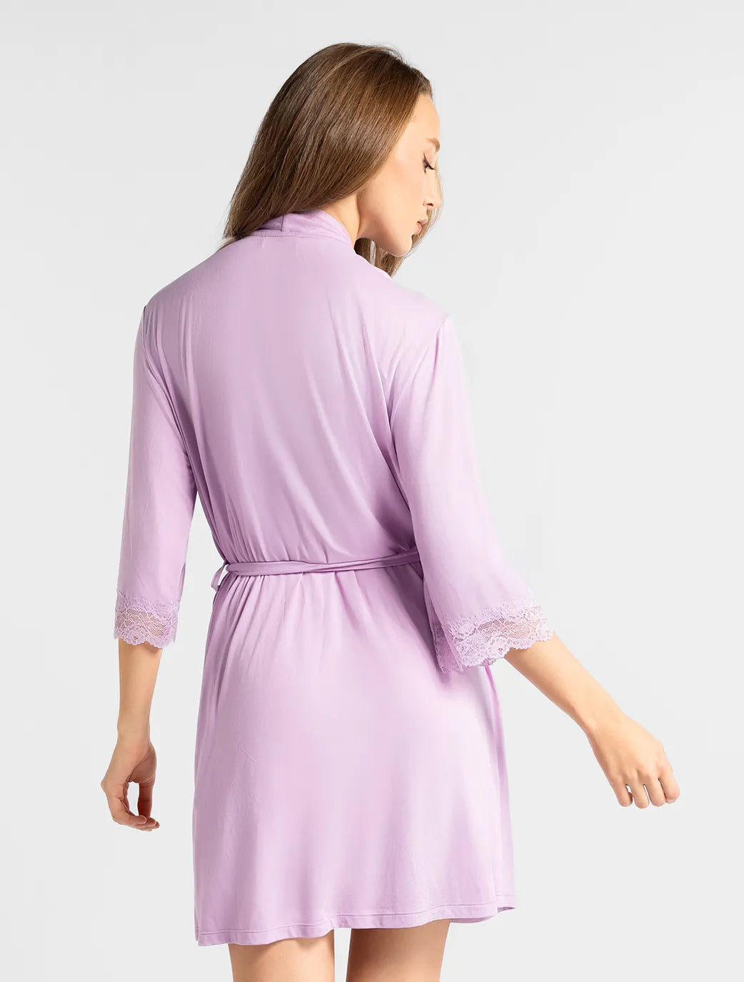 Marie France Lilyano Robe_Pink Women Lilyano Robe SKU: PYLILYANOROBE_Pink Image 02