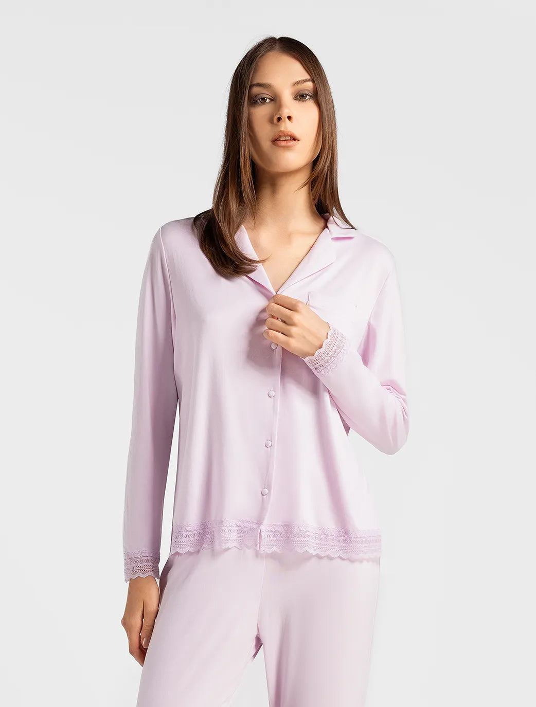 Marie France_Pink_Losanna  Chemise_PYLOSANNACHEMISE_Pink_01