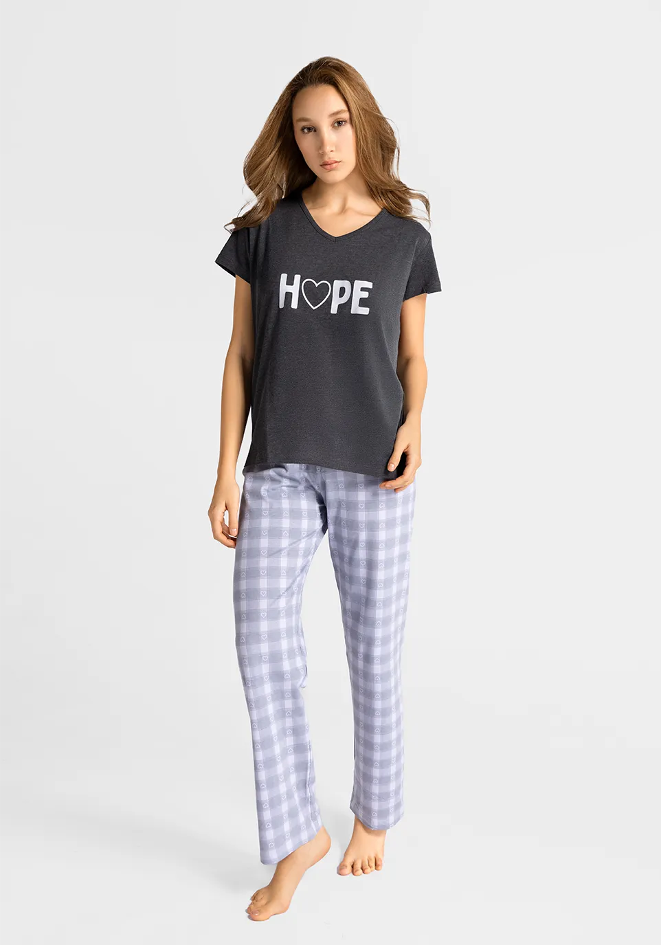 Marie France Lovra T-Shirt_Dark Grey Women Lovra T-Shirt SKU: PYLOVRAT-SHIRT_Dark Grey Image 03