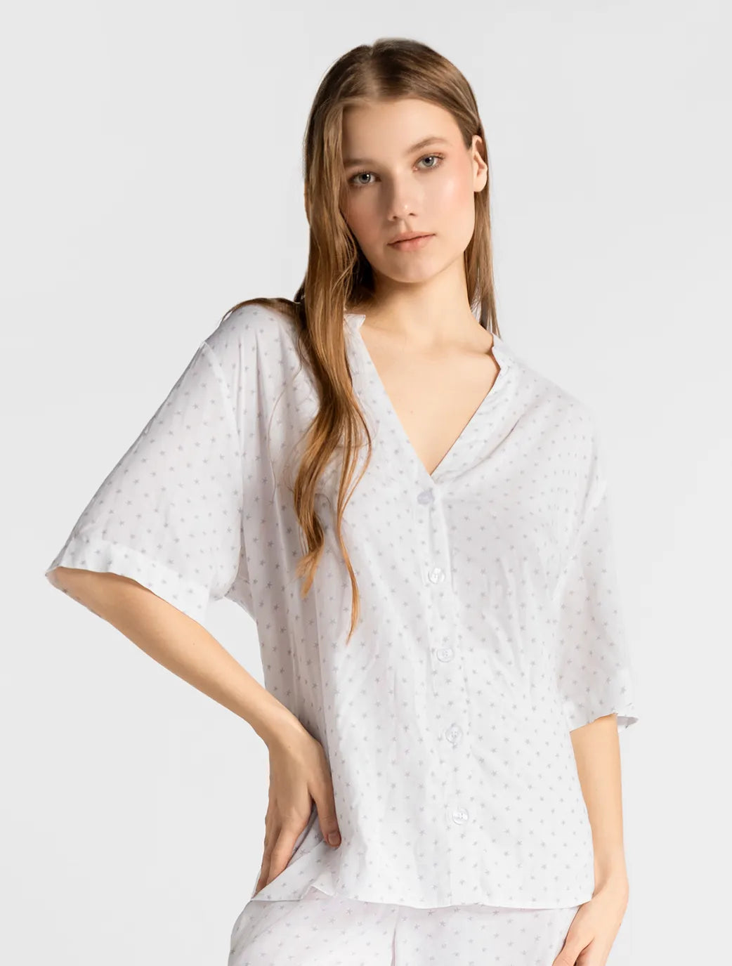 Marie France Lunara Chemise_Multicolor Women Lunara Chemise SKU: PYLUNARACHEMISE_Multicolor Image 01
