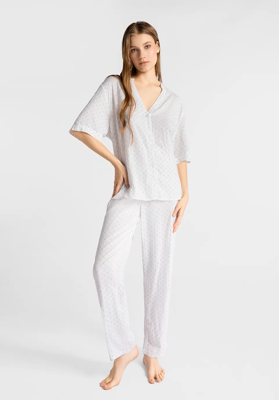 Marie France Lunara Pant_Multicolor Women Lunara Pant SKU: PYLUNARAPANT_Multicolor Image 01