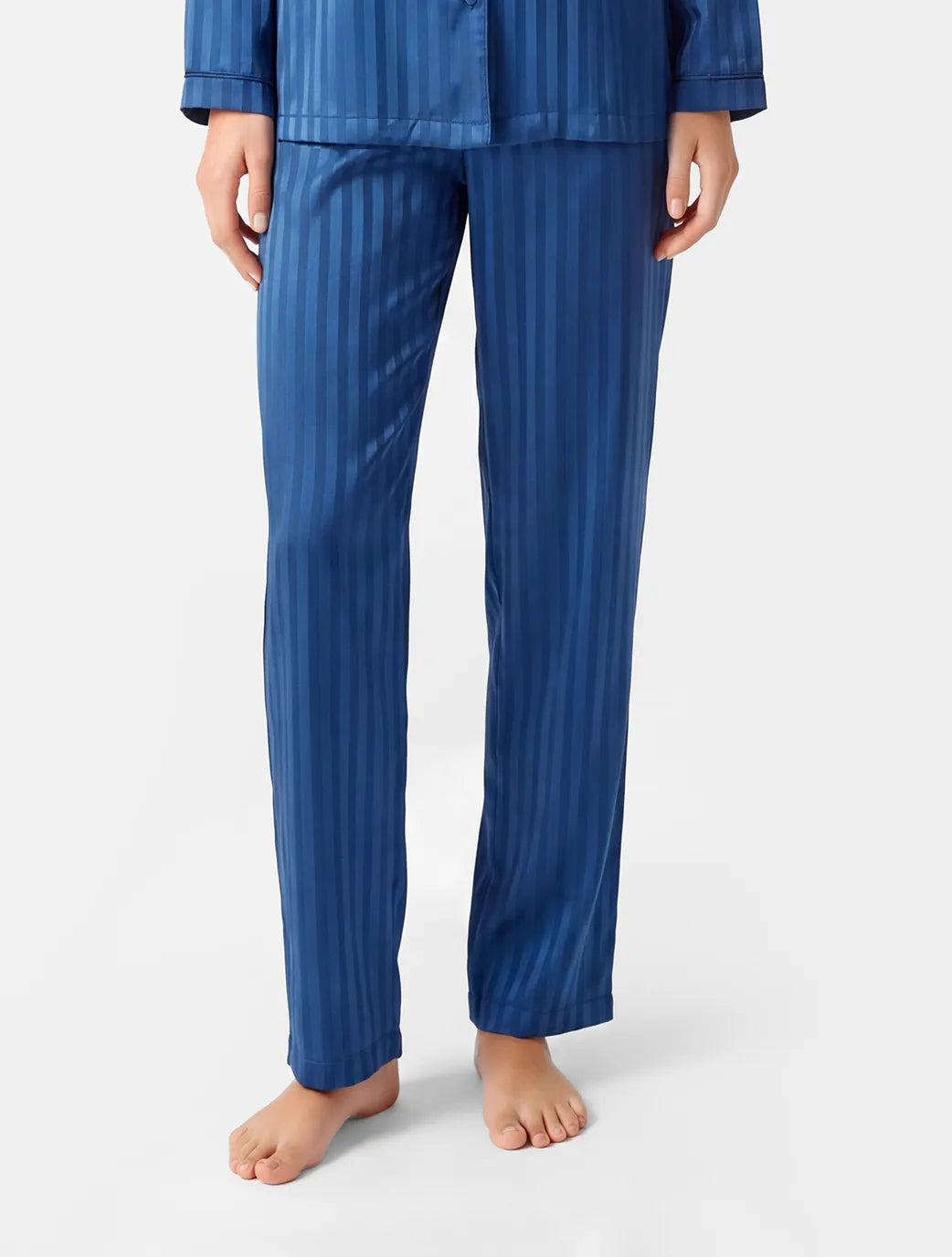 Marie France Navy Women Lyna Pant SKU: PYLYNAPANT_Navy Image 03