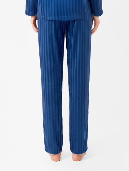 Marie France Navy Women Lyna Pant SKU: PYLYNAPANT_Navy Image 04