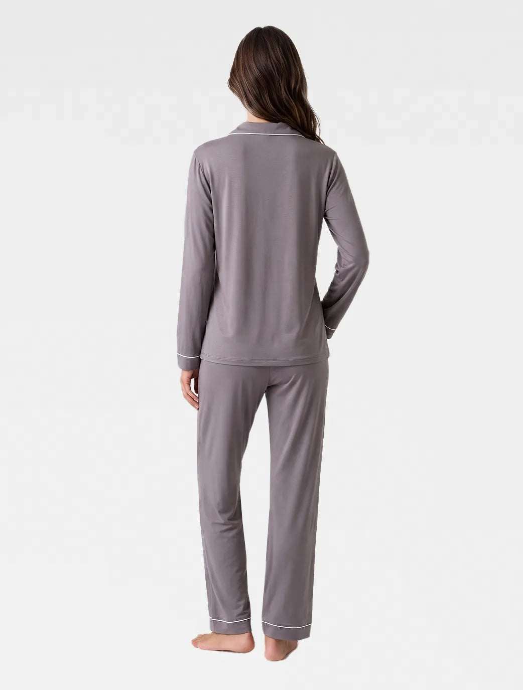 Marie France Grey Women Maysa Pant SKU: PYMAYSAPANT_GREY Image 02
