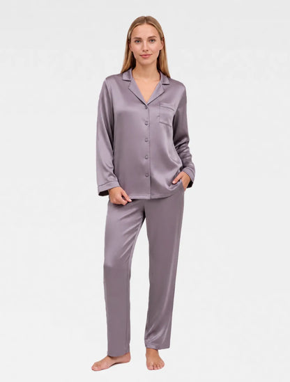 Marie France Purple Women Melorin Chemise SKU: PYMELORINCHEMISE_Purple Image 03