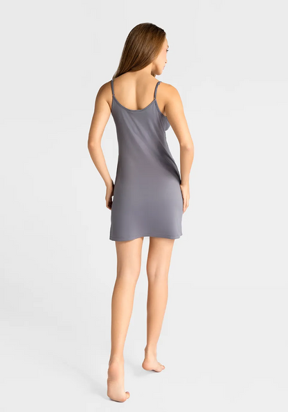 Marie France Melory Dress_Grey Women Melory Dress SKU: PYMELORYDRESS_Grey Image 04
