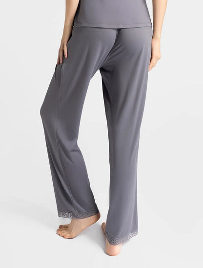 Marie France Melory Pant_Grey Women Melory Pant SKU: PYMELORYPANT_Grey Image 04