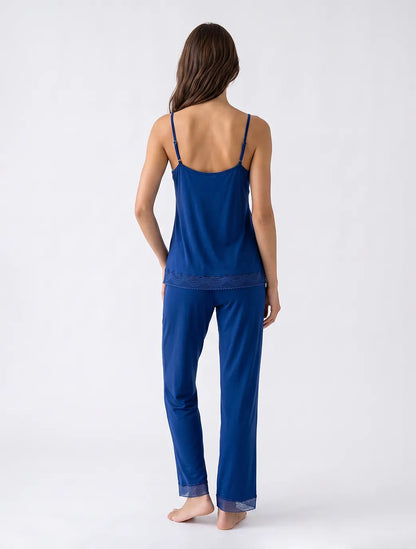 Marie France Navy Women Myra Pant SKU: PYMYRAPANT_NAVY Image 02