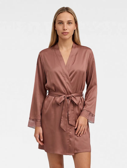 Marie France Blush Women Nalara Robe SKU: PYNALARAROBE_Blush Image 01