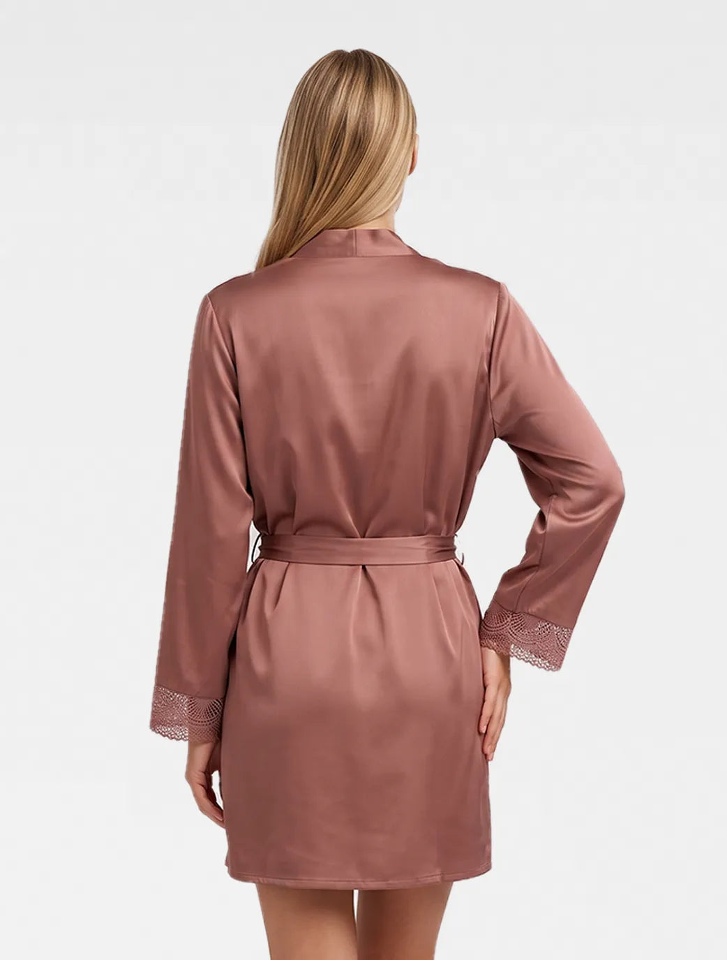 Marie France Blush Women Nalara Robe SKU: PYNALARAROBE_Blush Image 02
