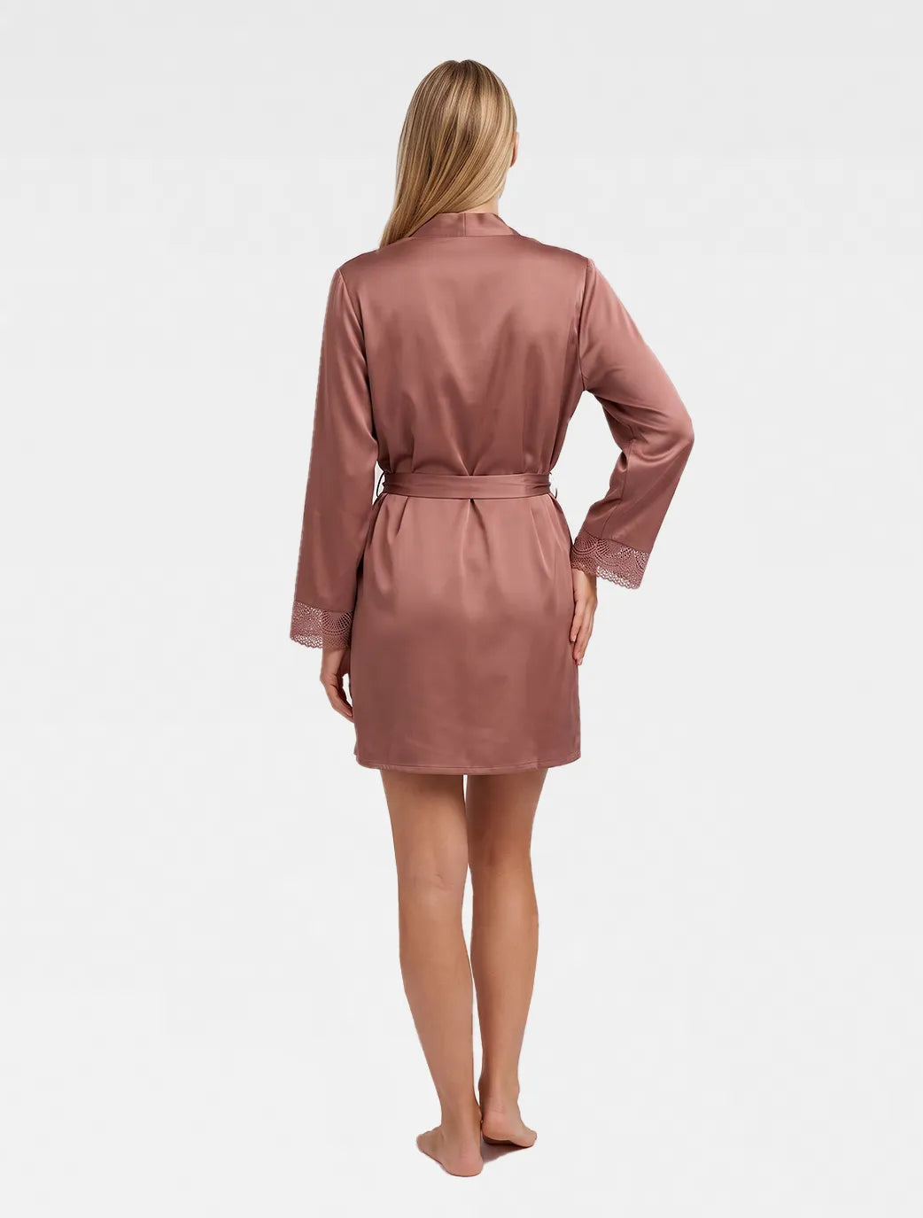 Marie France Blush Women Nalara Robe SKU: PYNALARAROBE_Blush Image 04