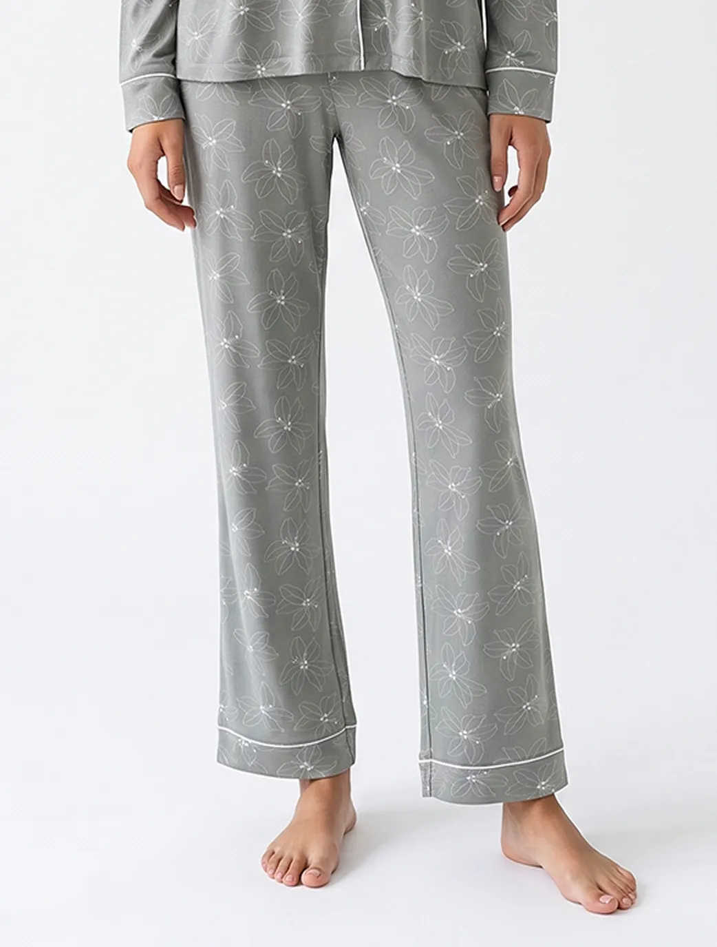 Marie France Multicolor Women Nermin Pant SKU: PYNERMINPANT_MULTICOLOR Image 03