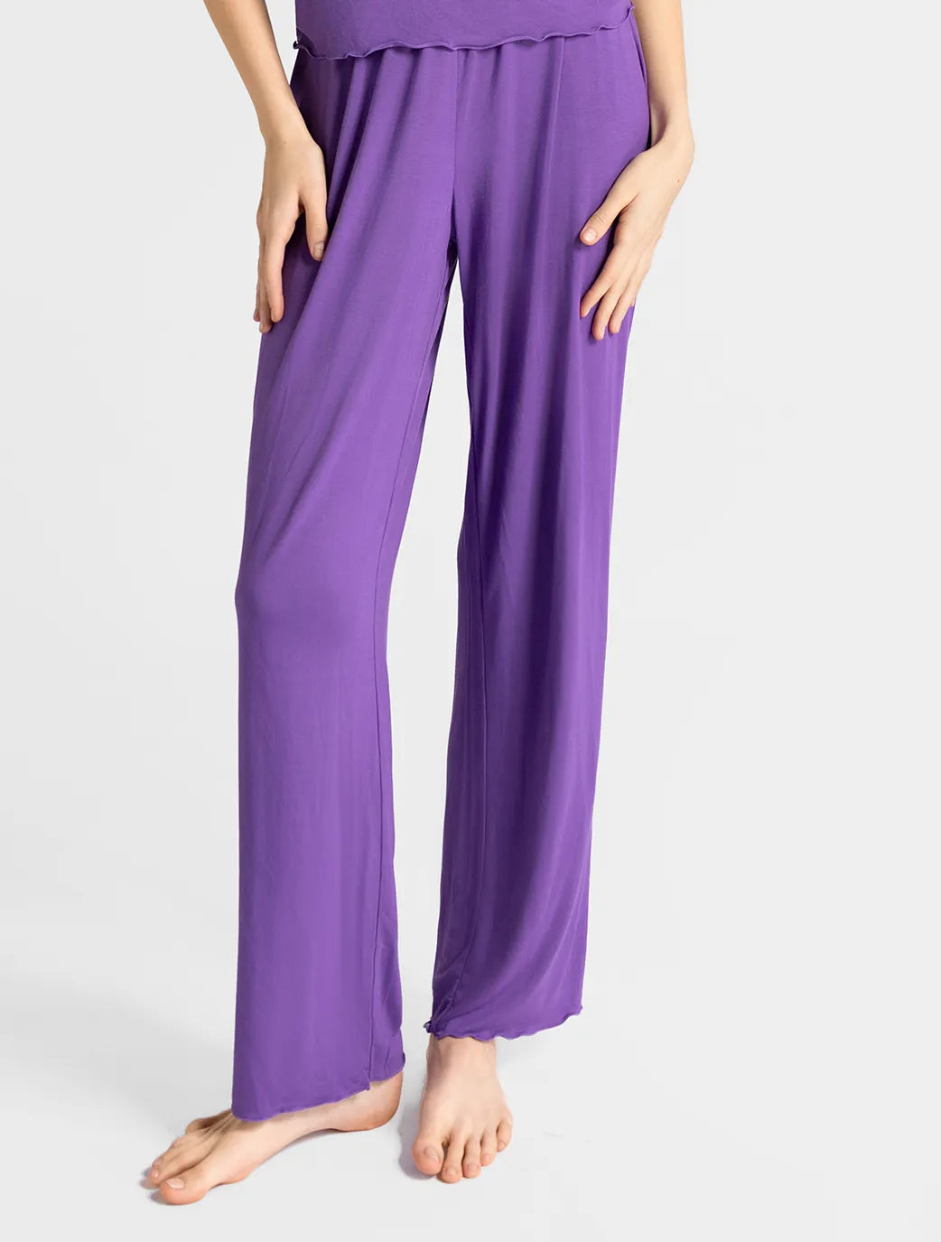 Marie France Nino Pant_Purple Women Nino Pant SKU: PYNINOPANT_Purple Image 03