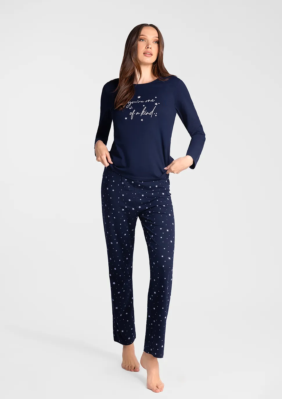 Marie France_Navy_Noktala Top_PYNOKTALATOP_Navy_02