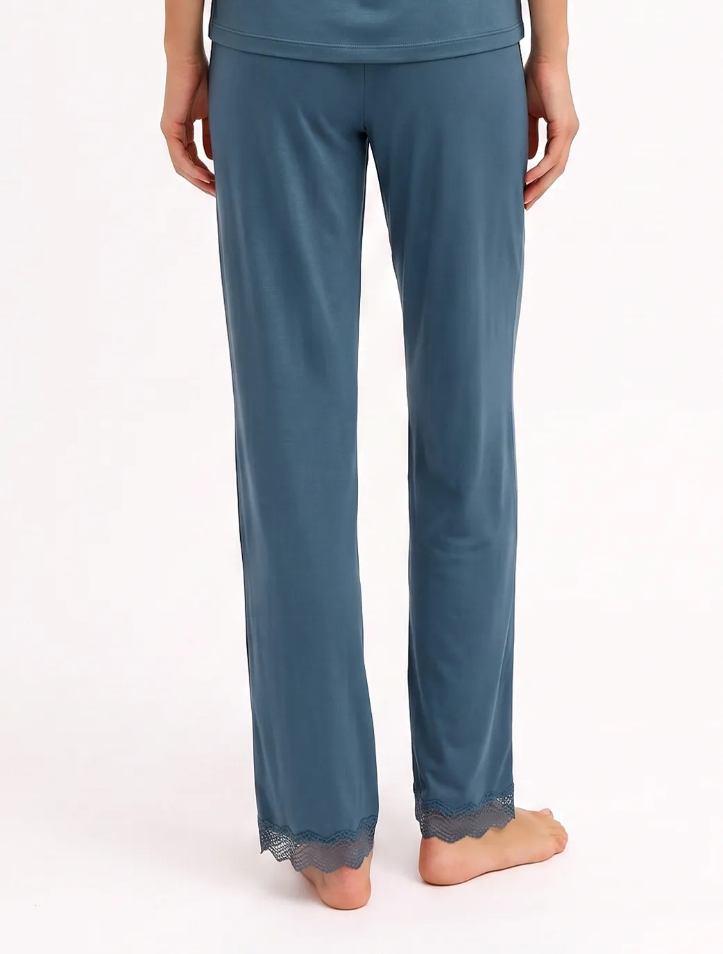 Marie France Blue Green Women Palora Pant SKU: PYPALORAPANT_BLUE GREEN Image 04