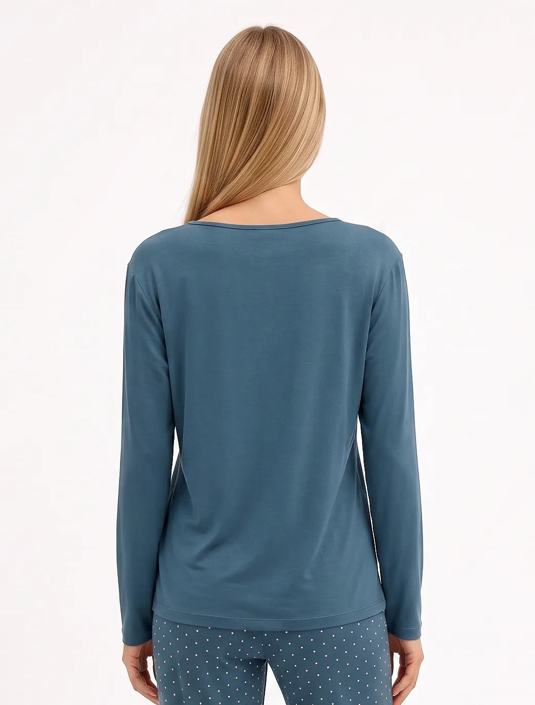 Marie France Blue Green Women Pavelle Top SKU: PYPAVELLETOP_BLUE GREEN Image 02